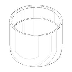 Dornbracht Luftsprudlerhülse Ersatzteile 092301119 23x17mm platin matt... DORNBRACHT-092301119-06 4029011430268 (Abb. 1)
