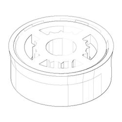 Dornbracht Durchflussbegrenzer, 9,5l/min Grau, 09230113490... DORNBRACHT-09230113490 4029011599590 (Abb. 1)