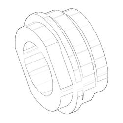 Dornbracht Befestigungsmutter, M24x1,5mm, 09231000790... DORNBRACHT-09231000790 4029011123085 (Abb. 1)