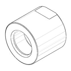 Dornbracht Befestigung, 38x34mm, Champagne, 092310064-47... DORNBRACHT-092310064-47 4029011602405 (Abb. 1)