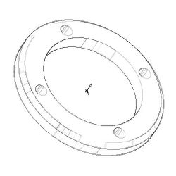 Dornbracht Ring, 50x5mm, 09240101390... DORNBRACHT-09240101390 4029011124365 (Abb. 1)