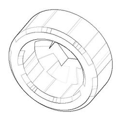 Dornbracht Reduziernippel, M18x1x3/4", Chrom, 092403012-00... DORNBRACHT-092403012-00 4029011366383 (Abb. 1)
