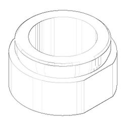 Dornbracht Nippel Schraubnippel Ersatzteile 092403016 M24x1 chrom... DORNBRACHT-092403016-00 4029011361364 (Abb. 1)