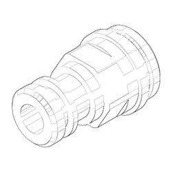 Dornbracht Nippel, 22x35mm, 09240305290... DORNBRACHT-09240305290 4029011125768 (Abb. 1)