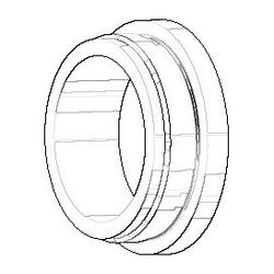 Dornbracht Nippel, M34x1, Chrom, 092403056-00... DORNBRACHT-092403056-00 4029011371691 (Abb. 1)