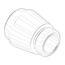 Dornbracht Nippel, M25x1x1/2", Chrom, 092403088-00... DORNBRACHT-092403088-00 4029011364914 (Abb. 1)