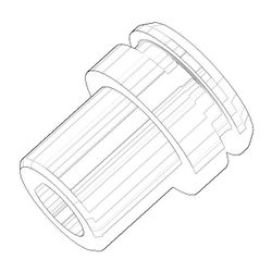 Dornbracht Anschluss, 28x34mm roh vernickelt, 092403094-07... DORNBRACHT-092403094-07 4029011126222 (Abb. 1)
