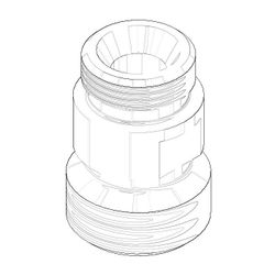 Dornbracht Nippel, 21x30mm, 0924031041090... DORNBRACHT-0924031041090 4029011566998 (Abb. 1)