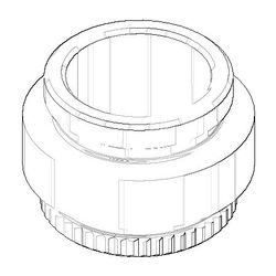 Dornbracht Nippel Ersatzteile 092403126 27x18,5mm chrom... DORNBRACHT-092403126-00 4029011630583 (Abb. 1)