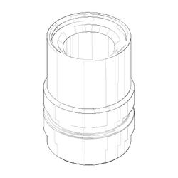 Dornbracht Nippel, 22x31,1mm, Chrom, 092403129-00... DORNBRACHT-092403129-00 4029011452833 (Abb. 1)