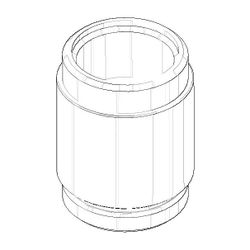Dornbracht Nippel, 22x30mm, Chrom, 092403145-00... DORNBRACHT-092403145-00 4029011656736 (Abb. 1)