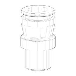 Dornbracht Nippel, 28x49mm, 09240315190... DORNBRACHT-09240315190 4029011475733 (Abb. 1)
