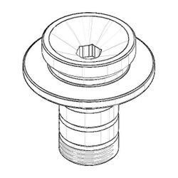 Dornbracht Nippel, 33x47,5mm, 09240318090... DORNBRACHT-09240318090 4029011619588 (Abb. 1)
