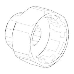 Dornbracht Reduziernippel, 1/2"x3/8", Chrom, 092403185-00... DORNBRACHT-092403185-00 4029011356124 (Abb. 1)