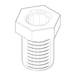 Dornbracht Nippel Ersatzteile 092403202 roh vernickelt... DORNBRACHT-092403202-07 4029011545832 (Abb. 1)