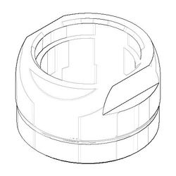 Dornbracht Befestigung, 41x25x41mm, Chrom, 092404104-00... DORNBRACHT-092404104-00 4029011376610 (Abb. 1)