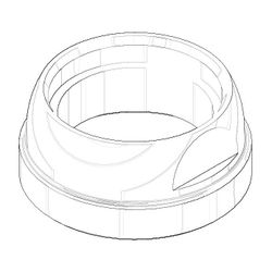 Dornbracht Befestigung, 40x18mm, Chrom, 092404141-00... DORNBRACHT-092404141-00 4029011426704 (Abb. 1)