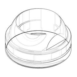 Dornbracht Befestigung Ersatzteile 092404146 35x18,3mm chrom... DORNBRACHT-092404146-00 4029011442780 (Abb. 1)