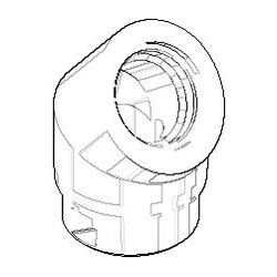 Dornbracht Nippel Ersatzteile 092404188 25x36x23mm chrom... DORNBRACHT-092404188-00 4029011440151 (Abb. 1)