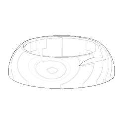 Dornbracht Haube, 32,5x9mm, Platin gebürstet, 092404204-06... DORNBRACHT-092404204-06 4029011469688 (Abb. 1)