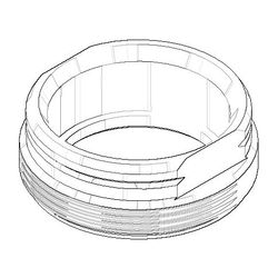 Dornbracht Befestigung, 28x10,8mm, 09240426690... DORNBRACHT-09240426690 4029011623066 (Abb. 1)