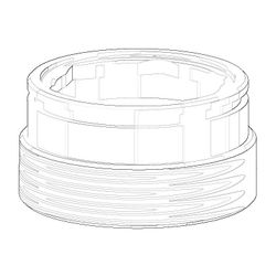 Dornbracht Befestigung, 40x21mm, 09240427090... DORNBRACHT-09240427090 4029011640636 (Abb. 1)