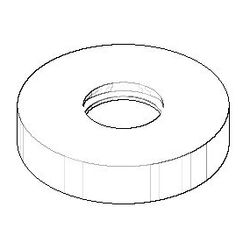 Dornbracht Rosette Ersatzteile 092722011 69,5x15mm chrom... DORNBRACHT-092722011-00 4029011129278 (Abb. 1)