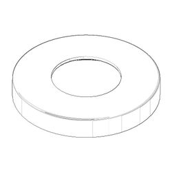 Dornbracht Rosette, 60x28,3x9mm, Chrom, 092722042-00... DORNBRACHT-092722042-00 4029011666117 (Abb. 1)