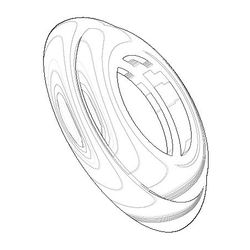 Dornbracht Rosette, 55x26,3x10mm, Platin gebürstet, 092735004-06... DORNBRACHT-092735004-06 4029011377785 (Abb. 1)