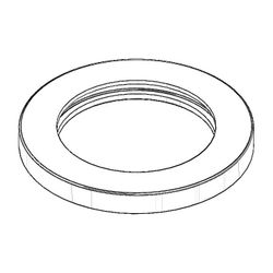 Dornbracht Rosette, 78x8mm, Chrom, 092762002-00... DORNBRACHT-092762002-00 4029011452581 (Abb. 1)