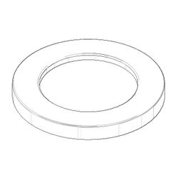 Dornbracht Rosette, 52x33,7x5,5mm, Chrom, 092767003-00... DORNBRACHT-092767003-00 4029011596582 (Abb. 1)