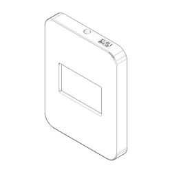 Dornbracht Rosette, 78x60x9mm, Platin gebürstet, 092771019-06... DORNBRACHT-092771019-06 4029011595950 (Abb. 1)