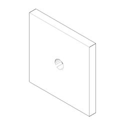 Dornbracht Rosette M15x1, 78x78x8,5mm, Champagne, 092773022-47... DORNBRACHT-092773022-47 4029011602771 (Abb. 1)