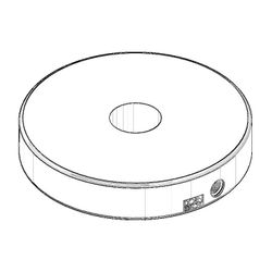 Dornbracht Rosette, 50,2x9,5mm, Chrom, 092774001-00... DORNBRACHT-092774001-00 4029011623684 (Abb. 1)
