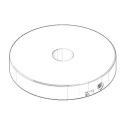 Dornbracht Rosette, 55x9,5mm, Messing gebürstet, 092774002-28... DORNBRACHT-092774002-28 4029011870521 (Abb. 1)