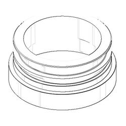 Dornbracht Rosette, 48x22mm, Chrom, 092776001-00... DORNBRACHT-092776001-00 4029011640797 (Abb. 1)