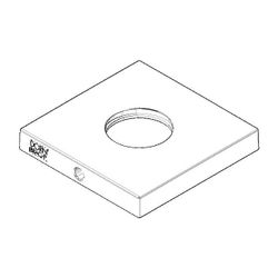 Dornbracht Rosette, 55x55x8,5x24mm, Chrom, 092778003-00... DORNBRACHT-092778003-00 4029011425745 (Abb. 1)