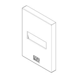 Dornbracht Rosette für Wandauslauf Ersatzteile 092778017 8,8x55x78mm chrom... DORNBRACHT-092778017-00 4029011485114 (Abb. 1)