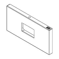 Dornbracht Rosette 120x60x9mm, Platin matt, 092779008-06... DORNBRACHT-092779008-06 4029011666612 (Abb. 1)