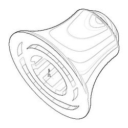 Dornbracht Rosette, 60x45mm, Platin matt, 092782001-06... DORNBRACHT-092782001-06 4029011385360 (Abb. 1)