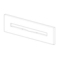 Dornbracht Rosette Ersatzteile 092782007 240x60x8mm chrom... DORNBRACHT-092782007-00 4029011496691 (Abb. 1)