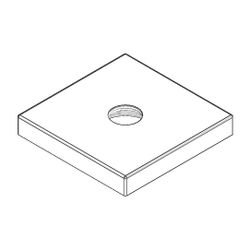 Dornbracht Rosette, 55x55x8,5x12,2mm, Chrom, 092787007-00... DORNBRACHT-092787007-00 4029011556043 (Abb. 1)