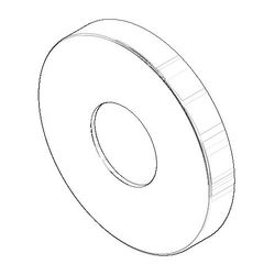 Dornbracht Rosette Ersatzteile 092787016 70x10mm chrom... DORNBRACHT-092787016-00 4029011607318 (Abb. 1)