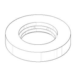 Dornbracht Rosette Ersatzteile 092788001 45x8mm chrom... DORNBRACHT-092788001-00 4029011366420 (Abb. 1)