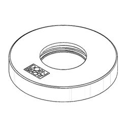 Dornbracht Rosette für Logo, 55x9mm, Chrom, 092788006-00... DORNBRACHT-092788006-00 4029011474118 (Abb. 1)