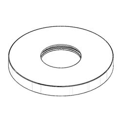 Dornbracht Rosette, 135x15,5mm, Platin matt, 092788007-06... DORNBRACHT-092788007-06 4029011491207 (Abb. 1)