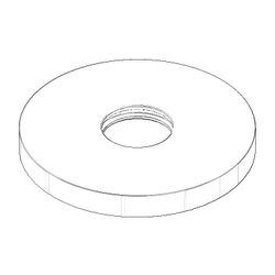 Dornbracht Rosette Ersatzteile 092788011 135x40,5x15mm chrom... DORNBRACHT-092788011-00 4029011593376 (Abb. 1)
