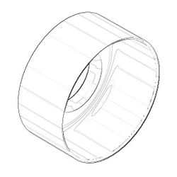 Dornbracht Rosette, 70x32mm, Chrom, 092789017-00... DORNBRACHT-092789017-00 4029011335969 (Abb. 1)