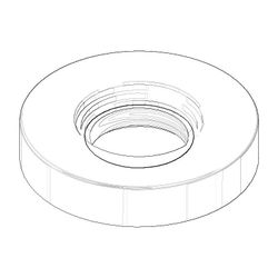 Dornbracht Rosette für 45x9mm, Chrom, 092789106-00... DORNBRACHT-092789106-00 4029011529429 (Abb. 1)