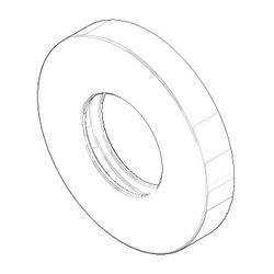 Dornbracht Rosette für Standbrause Ersatzteile 092789107 55x9mm chrom... DORNBRACHT-092789107-00 4029011529436 (Abb. 1)